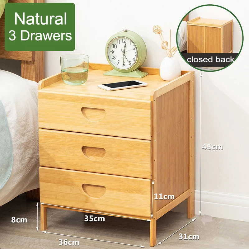 3 Drawers-Natural