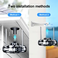 ⁦מצלמת IP אלחוטית מצלמה 10K 20MP HD עם ארבעה מסכים, WiFi, PTZ, מעקב אוטומטי אנושי, מצלמות מעקב FFVideo מצלמה איכותית לכל מטרה⁩ – תמונה ⁦4⁩