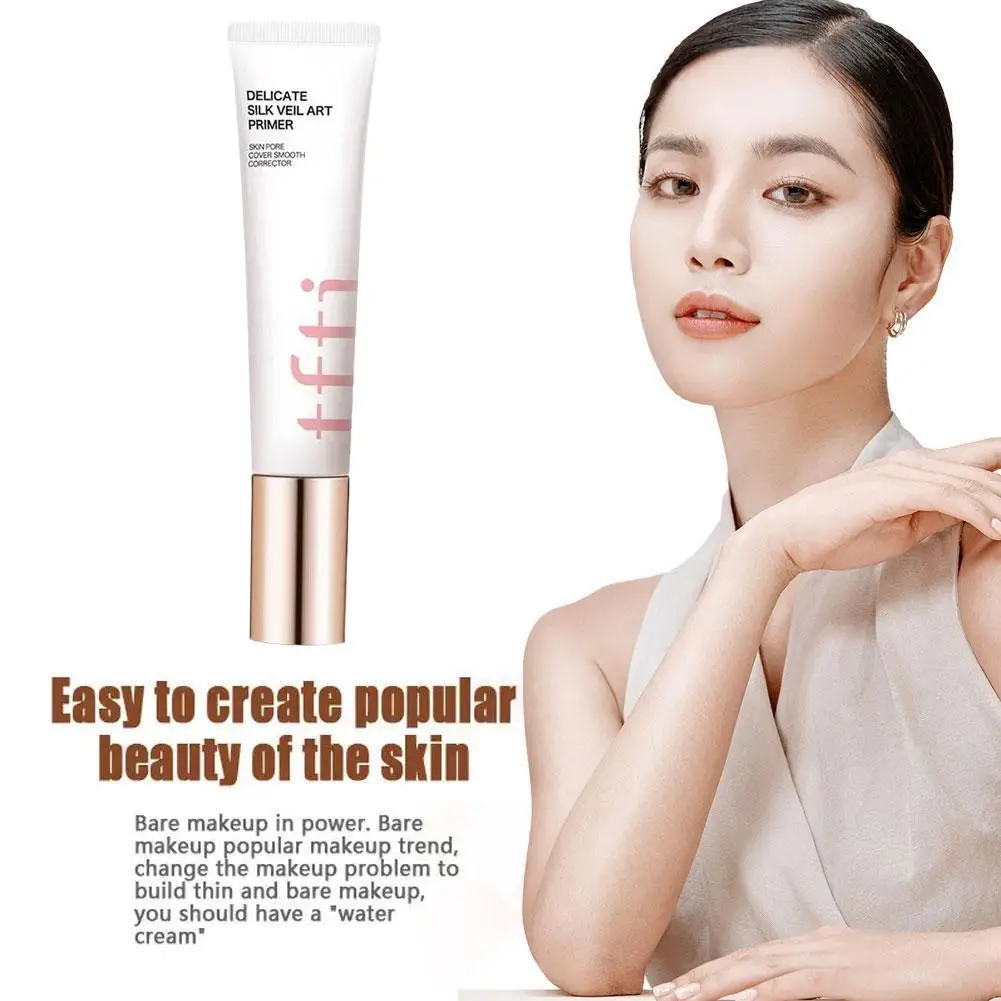 

Primer Invisible Pores Oil Control Facial Pre Makeup Primer Brighten Makeup The Step Isolation First Skin Matte Smooth Base H6H3