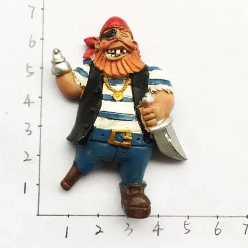 Magnete Frigorifero 3D Norvegia - Souvenir In Resina Fatto A Mano