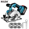 Brushless Circular Saw 5 Inch 125mm Multifunctional Cutting Tool Handheld Cordless Electric Chainsaw for Makita 18V Battery 1
