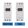 THC15A New Type Din Rail 2 wire Weekly 7 Days Programmable Digital TIME SWITCH Relay Timer Control AC 12V 24V 48V 220V 230V 3