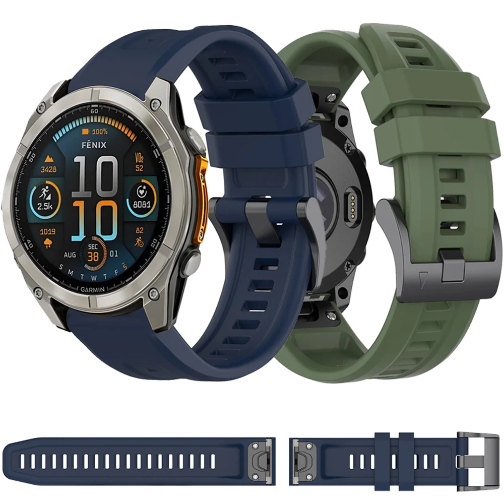 Silicone Quick Fit Bracelet Strap - Premium Sport Band