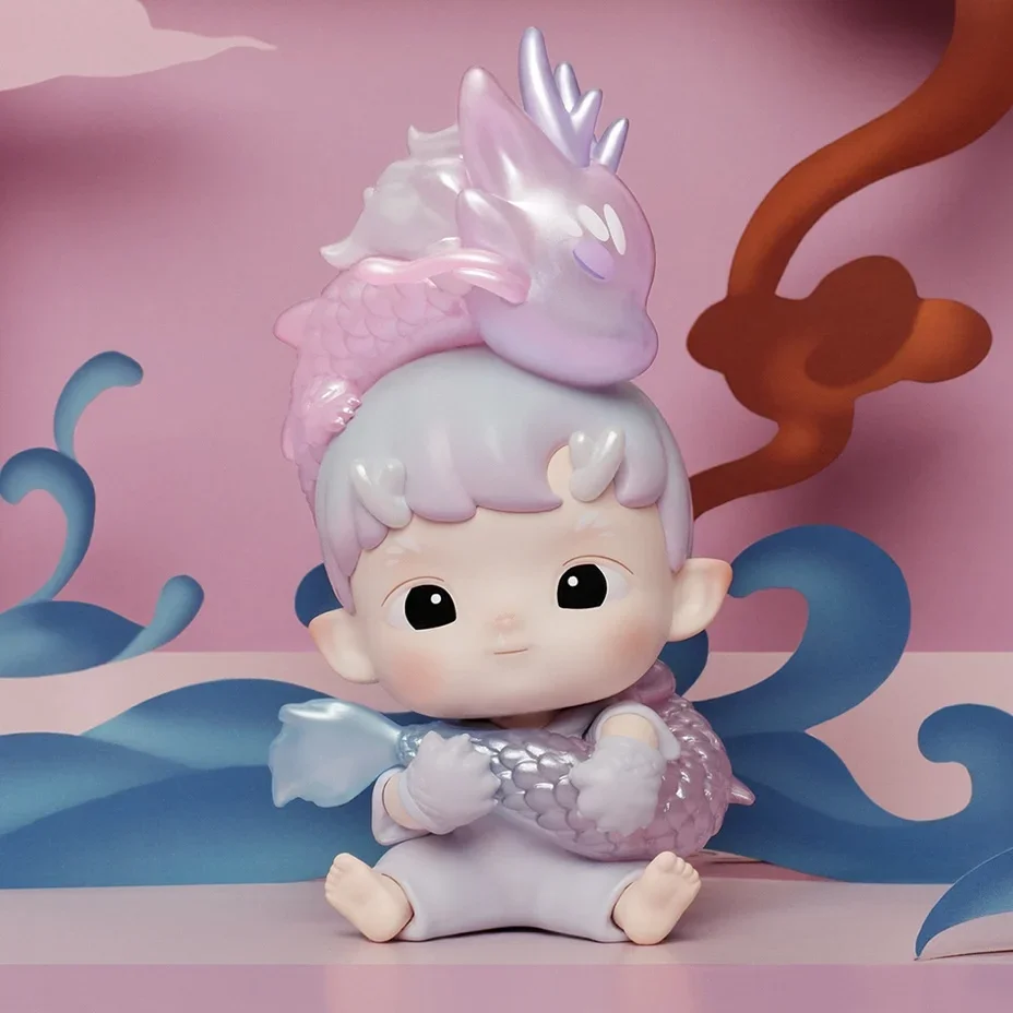 Dimoo Molly Skullpanda Loong Presents the Treasure Series