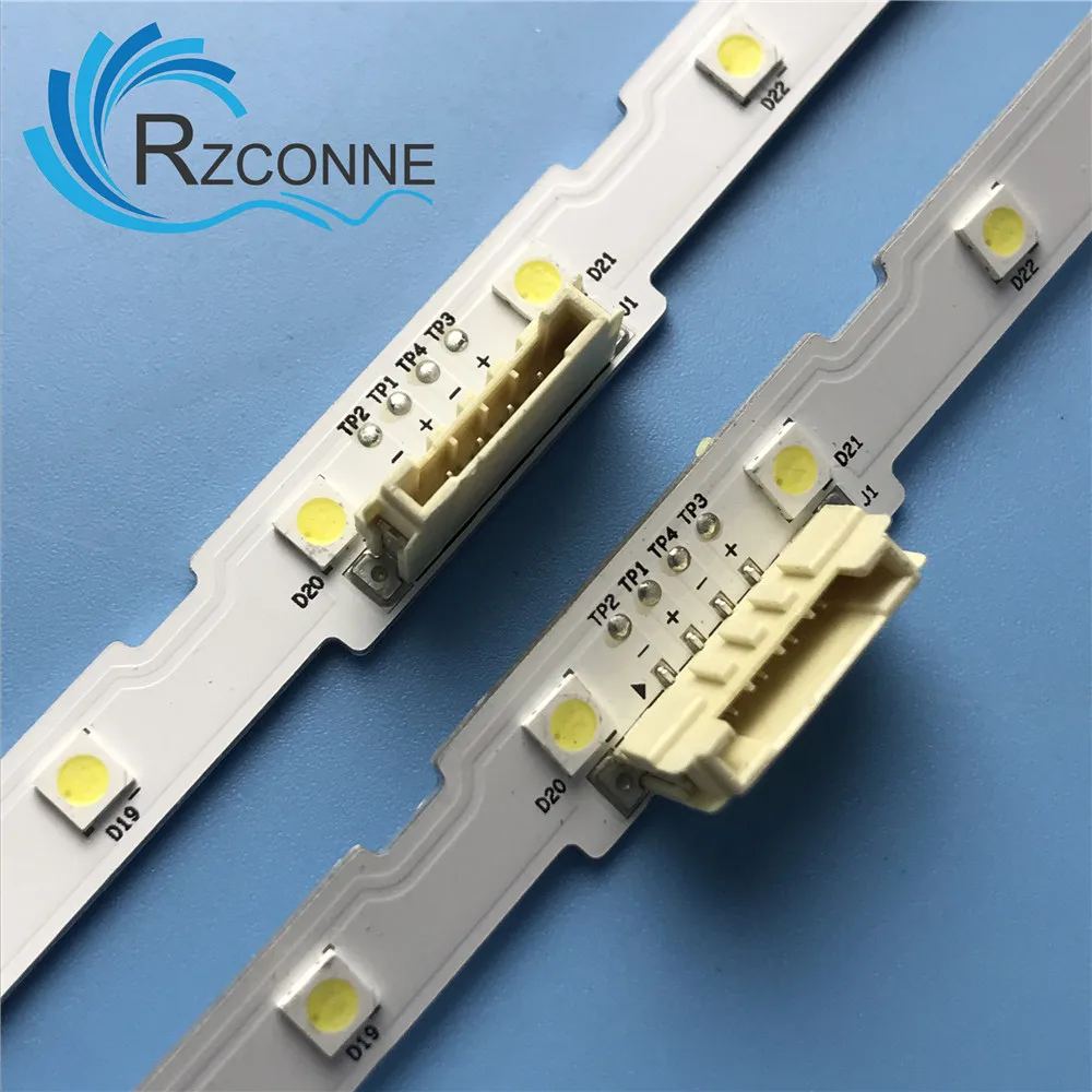 Barra de Fita de Luz Led para Retroiluminação 40 Lâmpadas para Un55nu7300 Ue55nu7105 5555nu710c Sts550au9 Segunda 15485a - Imagem 3