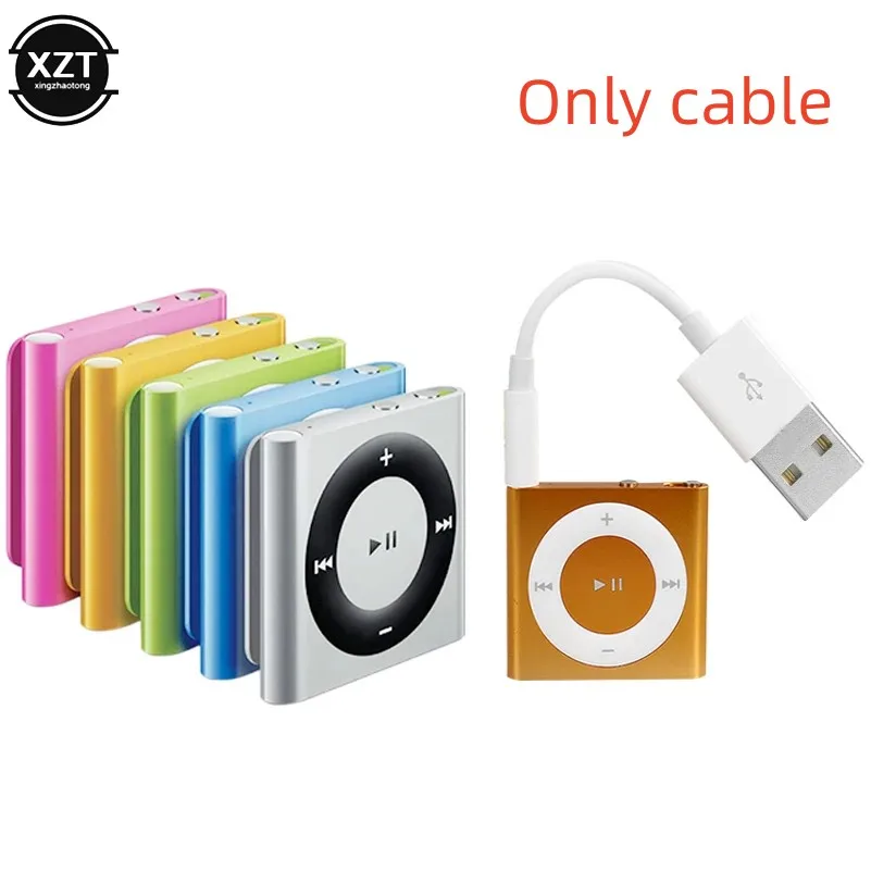 Cavo Adattatore Audio Di Trasmissione Da Usb A 3.5Mm Cavo Di Ricarica Dati Da Jack Da 3.5Mm A Usb 2.0 Per Apple Ipod Shuffle 3Rd 4Th 5Th