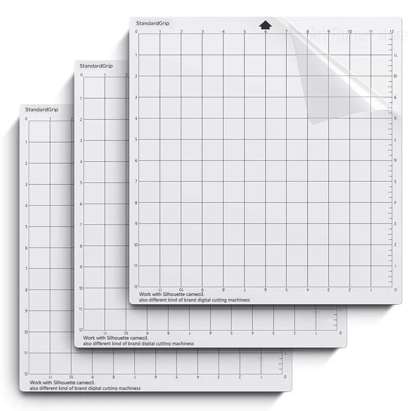1/3Pcs StandardGrip Cutting Mat for Silhouette Cameo 4/3/2/1(Sizes: 12inX12in) cutting mat,cutting pad