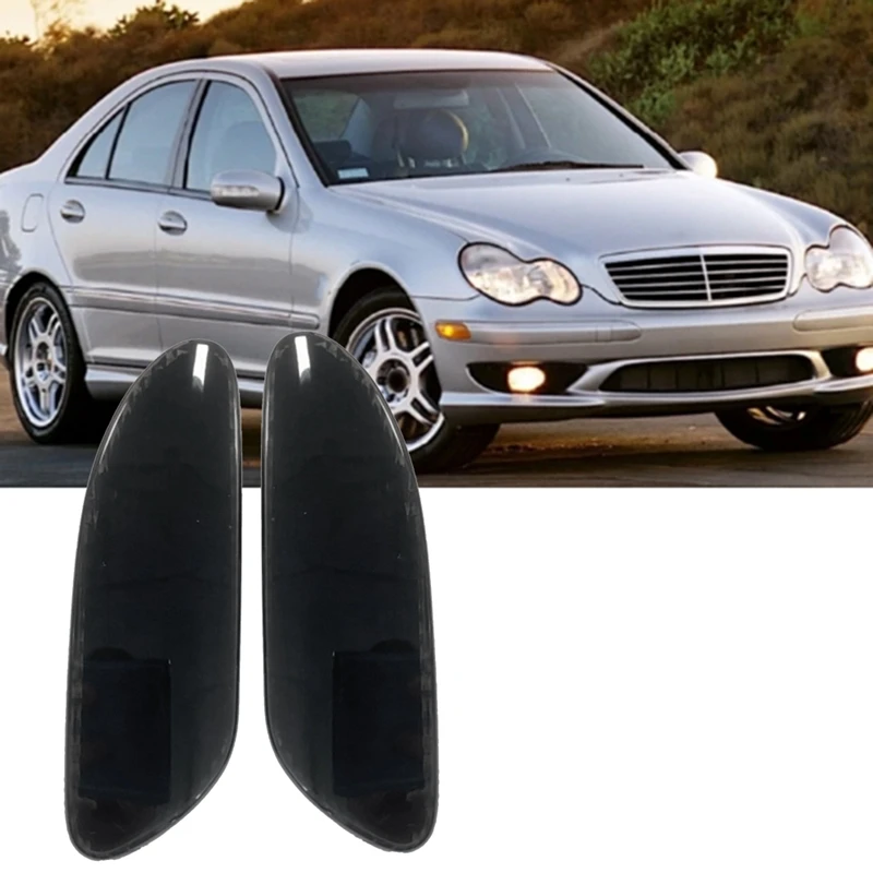 

Автомобильный передний бампер, фонарь заднего вида для Mercedes-Benz W203, передние лампы Sidemarker 2038200721 2038200821, аксессуары