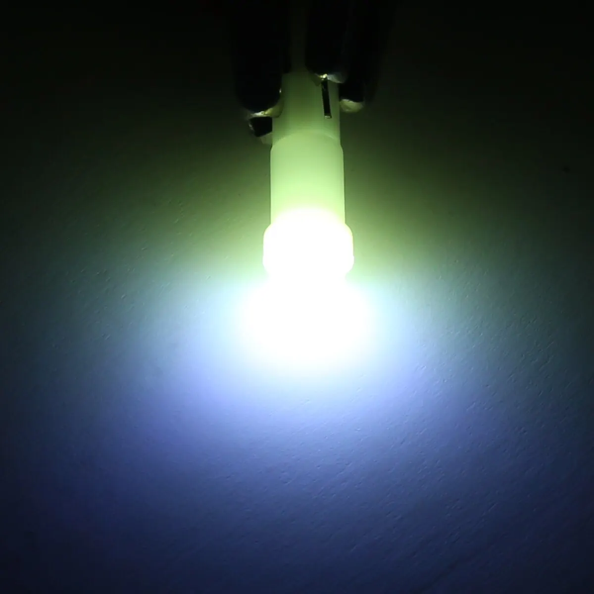 10pcs T5 led SMD 5050 Auto LED Lamp 12V Car Dashboard Instrument Light Bulb White