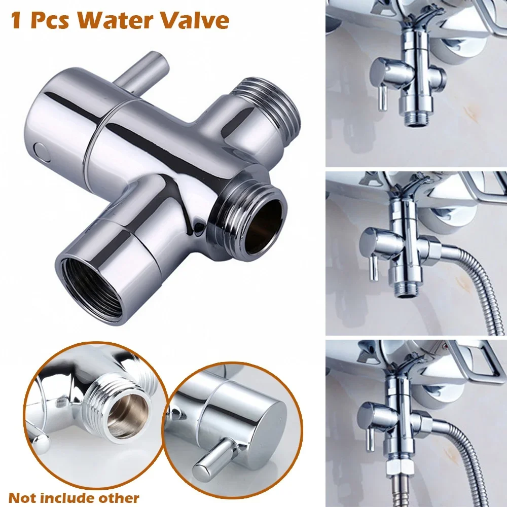 Three head and four branch quick opening water distributor valve three-way shower accessories shower faucet conversion valve