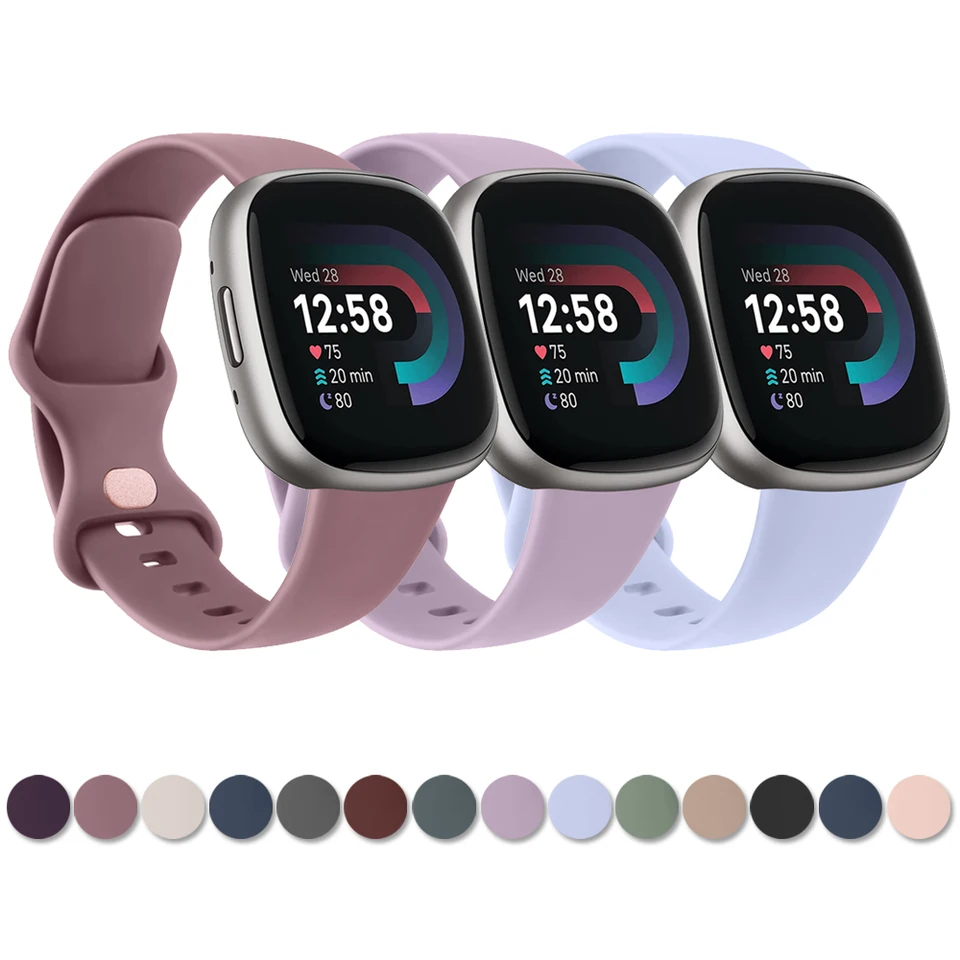 Lot De 4 Bracelets Compatibles Avec Fitbit Versa 4 Et 3/Sense