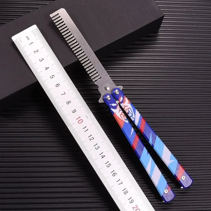 23cm Valorant Weapon Melee YORU Butterfly Comb Metal Material Game Peripheral Uncut Model Gifts for Boys Toys Game Collections 5