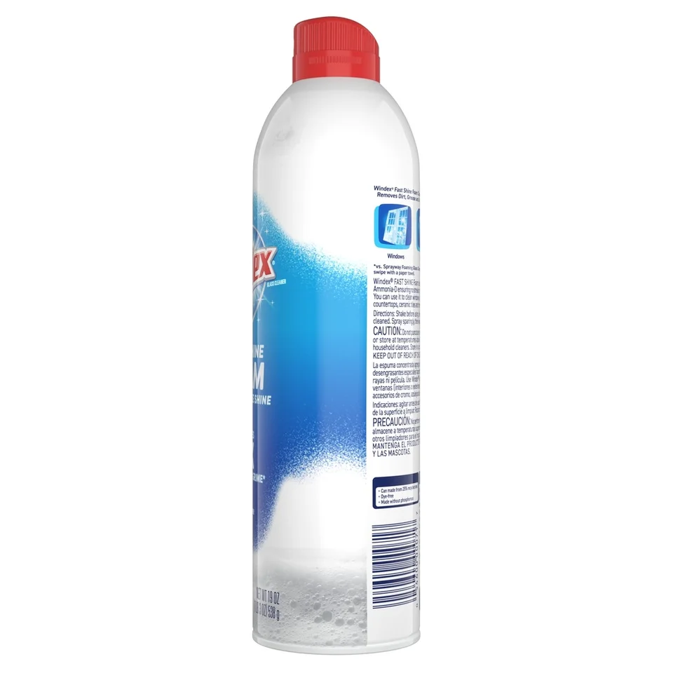 Fast Shine Streak-Free Foam Glass Cleaner