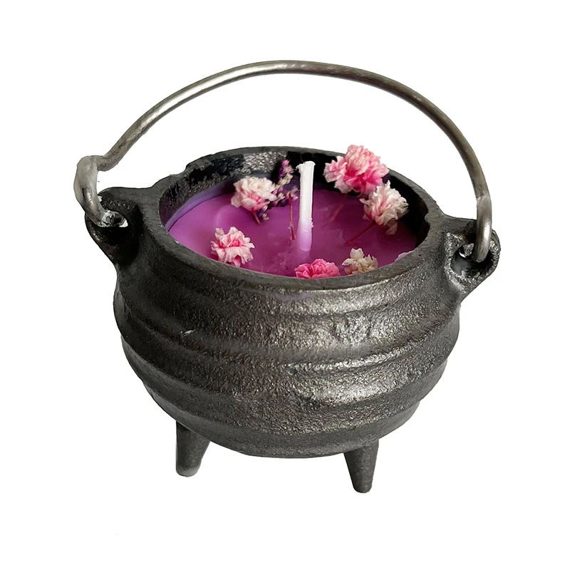 Cast Iron Cauldron Lid Handle Cast Iron Aromatherapy Candle Candle