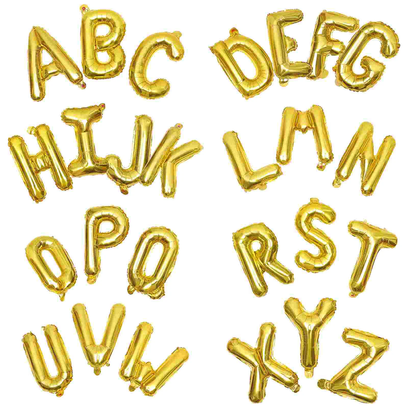 

16 Inch Aluminum Foil Child Happy Birthday Decorations Wedding Banner Alphabet Balloons