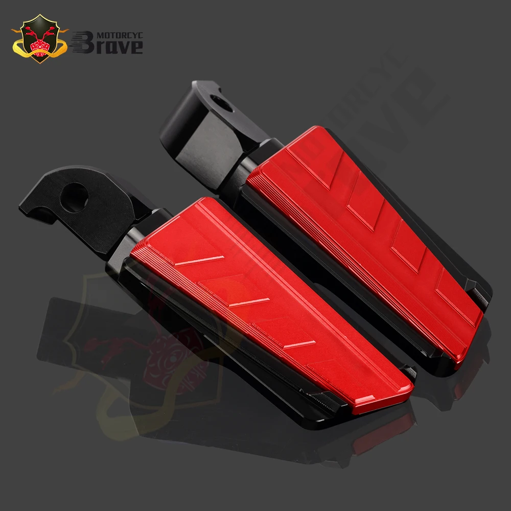 Repose-pieds Arrière Moto Pour Yamaha XMAX 125/250/300/400 - Aluminium CNC, Réglable 360°, Noir - 9