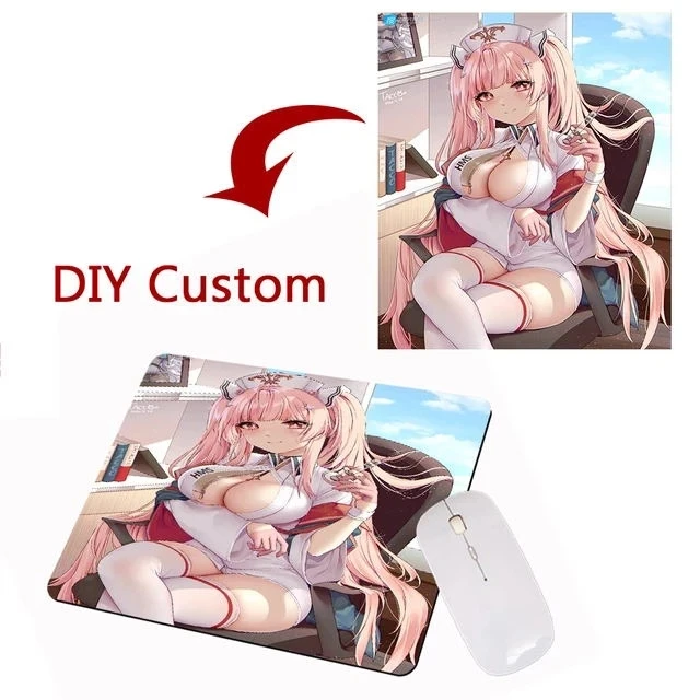 Diy Desk Protector Mats Table Gaming Laptop Gamer Mausepad Varmilo Mat Computer Keyboards Accessories Anime Mouse Pad