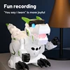 JJRC R25 RC Dinosaur Robott Intelligent Sensing Robot2.4G Remote Control Program Dance Record Tough Robot Toy Gift for Kids 3