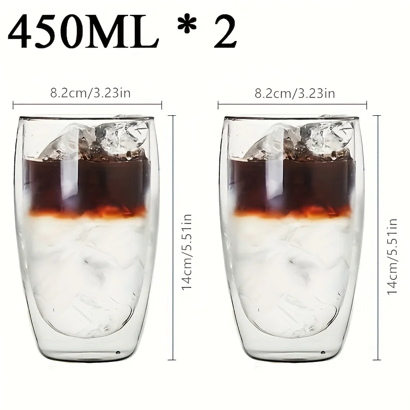 2pcs 450ml