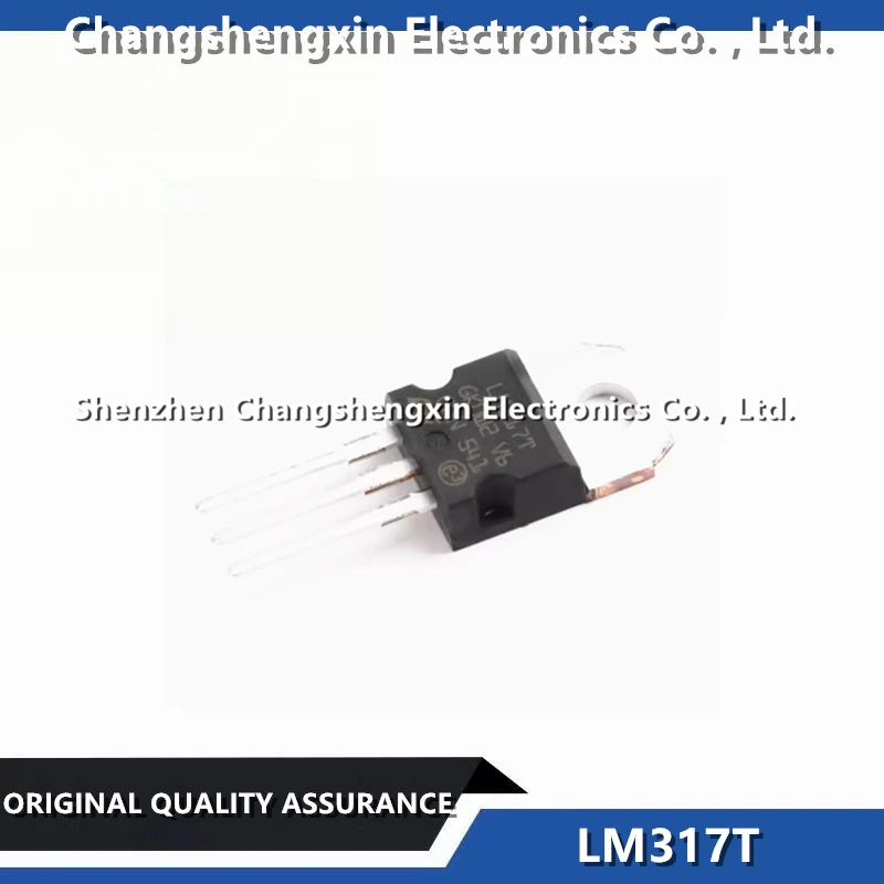 50PCS LM317T New Original LDO Linear Voltage Regulator IC Positive Adjustable 1 Output 1.5A TO-220
