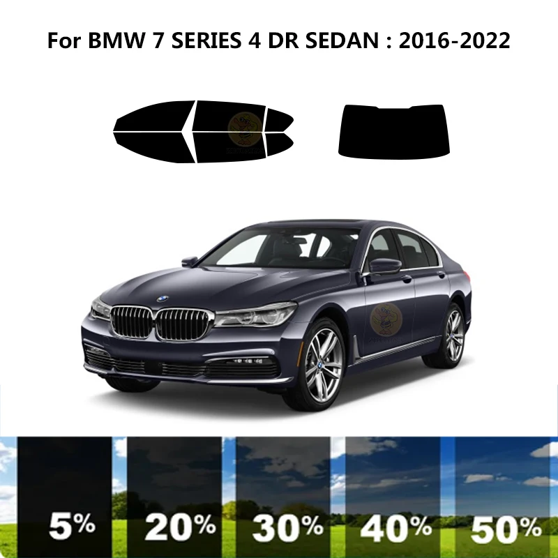 

Precut nanoceramics car UV Window Tint Kit Automotive Window Film For BMW 7 SERIES G11/G12 4 DR SEDAN 2016-2022