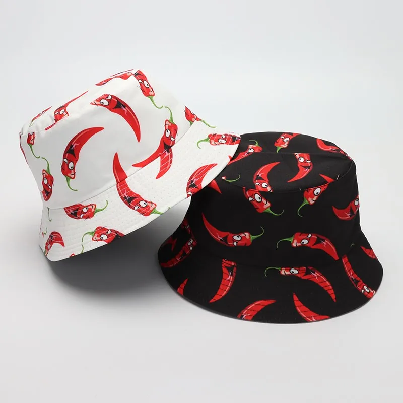 Eimer Hut Frauen Männer Frühling Sommer Hüte für Unisex Cartoon Hip Hop Angeln Panama Cap Strand lässig Outdoor Gorro Bob neu – Detail 29
