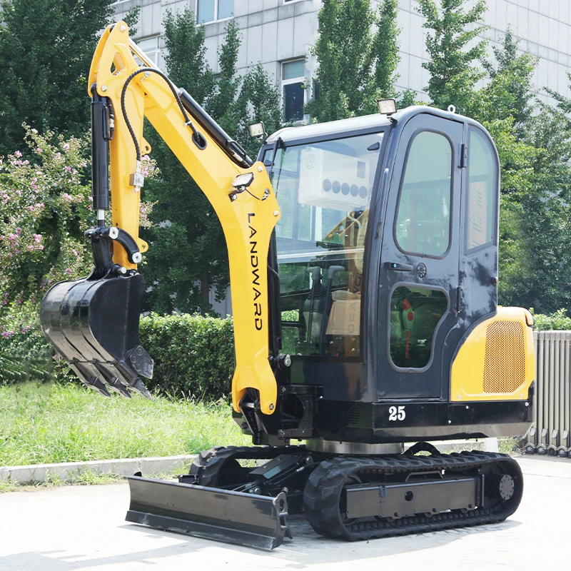 Agricultural Machinery Multifunctional Excavator Crawler 3 Ton Mini Excavator Crusher Mini Bagger Loose Soil For Sale