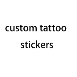 Premium Temporary Tattoo Sticker Set - Unique Custom Designs