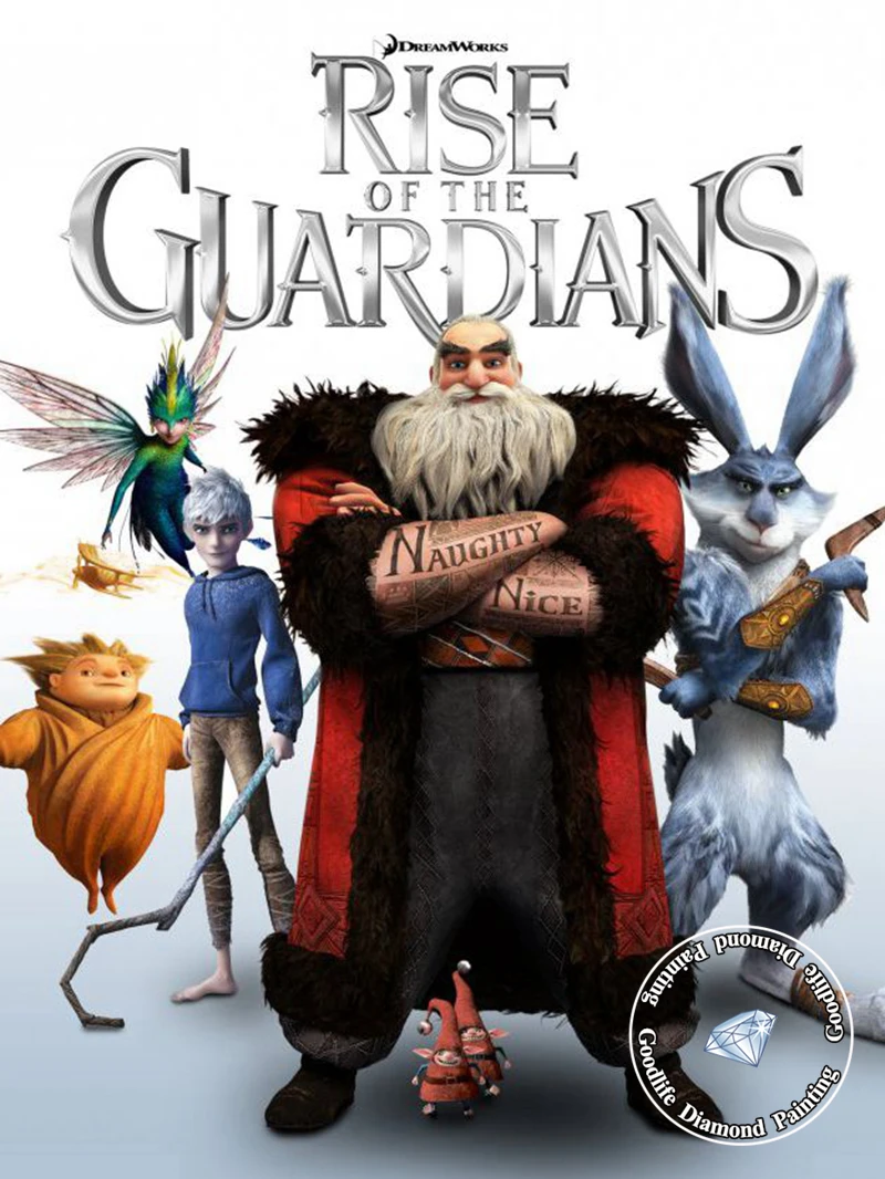 Rise Of The Guardians Movie Poster Rise Of The Guardians Movie Poster