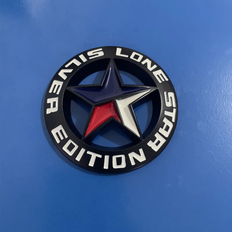 로고 배지 LoneStar EDITION 금속 자동차 스티커 Lone Star Texas 오프로드 수정 액세서리 자동차