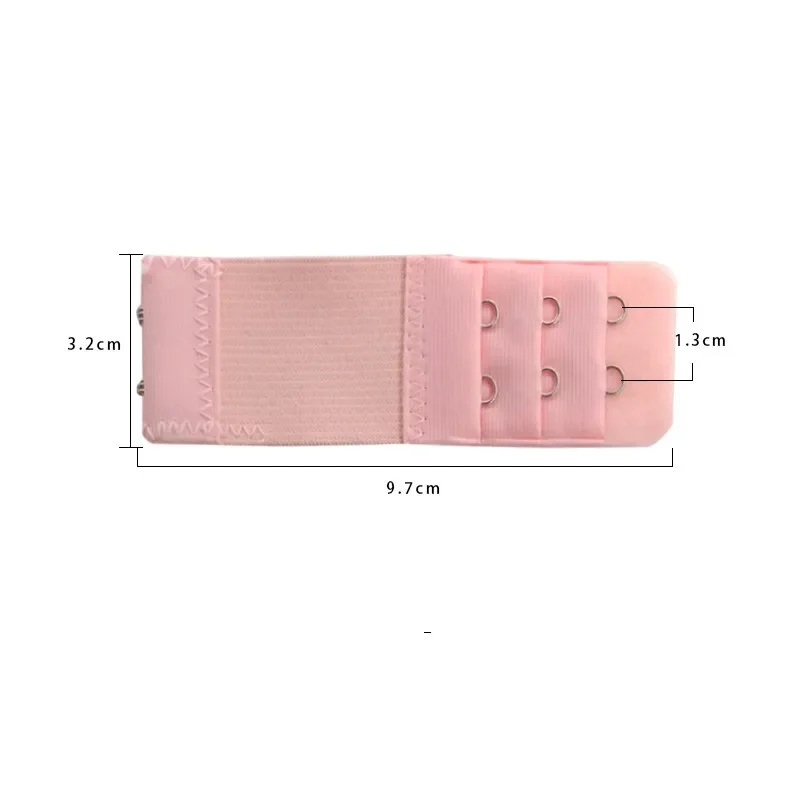12 Colors 1Pc Women Bra Strap Extender 3 Rows 2 Hooks Bra Extenders Clasp Strap Sewing Tools Intimates Accessories bra extender