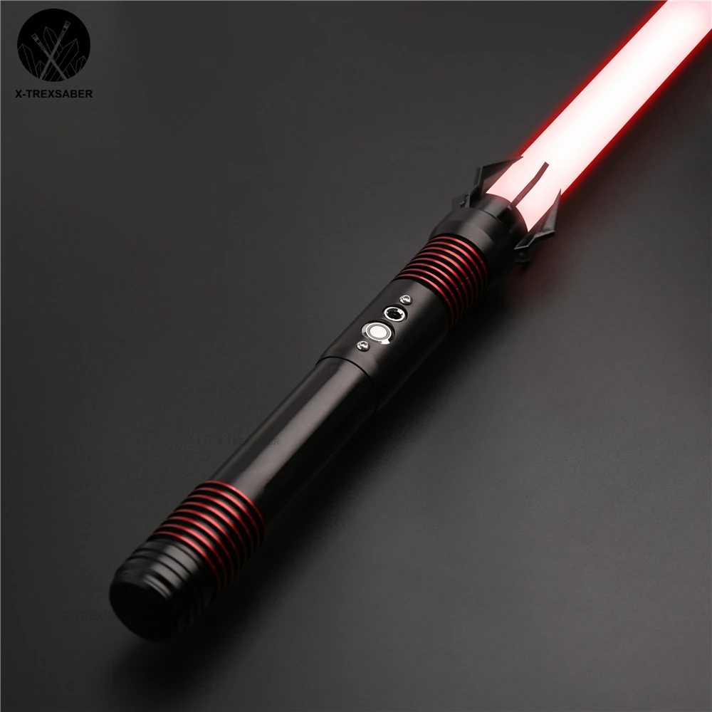 X-TREX SN Pixel Lightsaber Hot 2022New Year All Smooth Swing Talon Heavy Blade Metal Hilt 10 Sets of Soundfonts Blaster TXQ Gift | Игрушки и