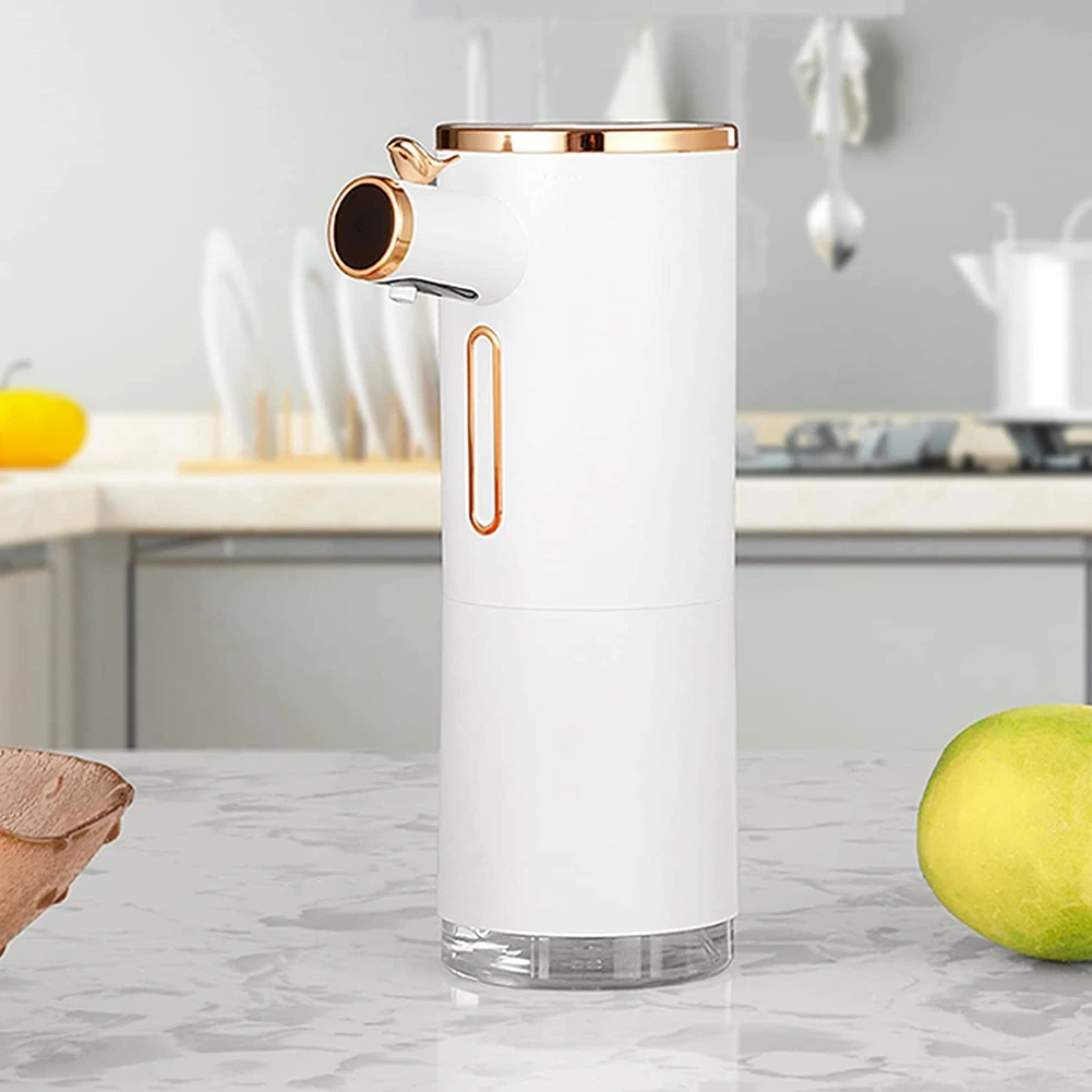 Automatic Foam Soap Dispenser, Touchless Electric Soap Dispenser, Auto Adjustable Soapdispenser for Kitchen Bathroom