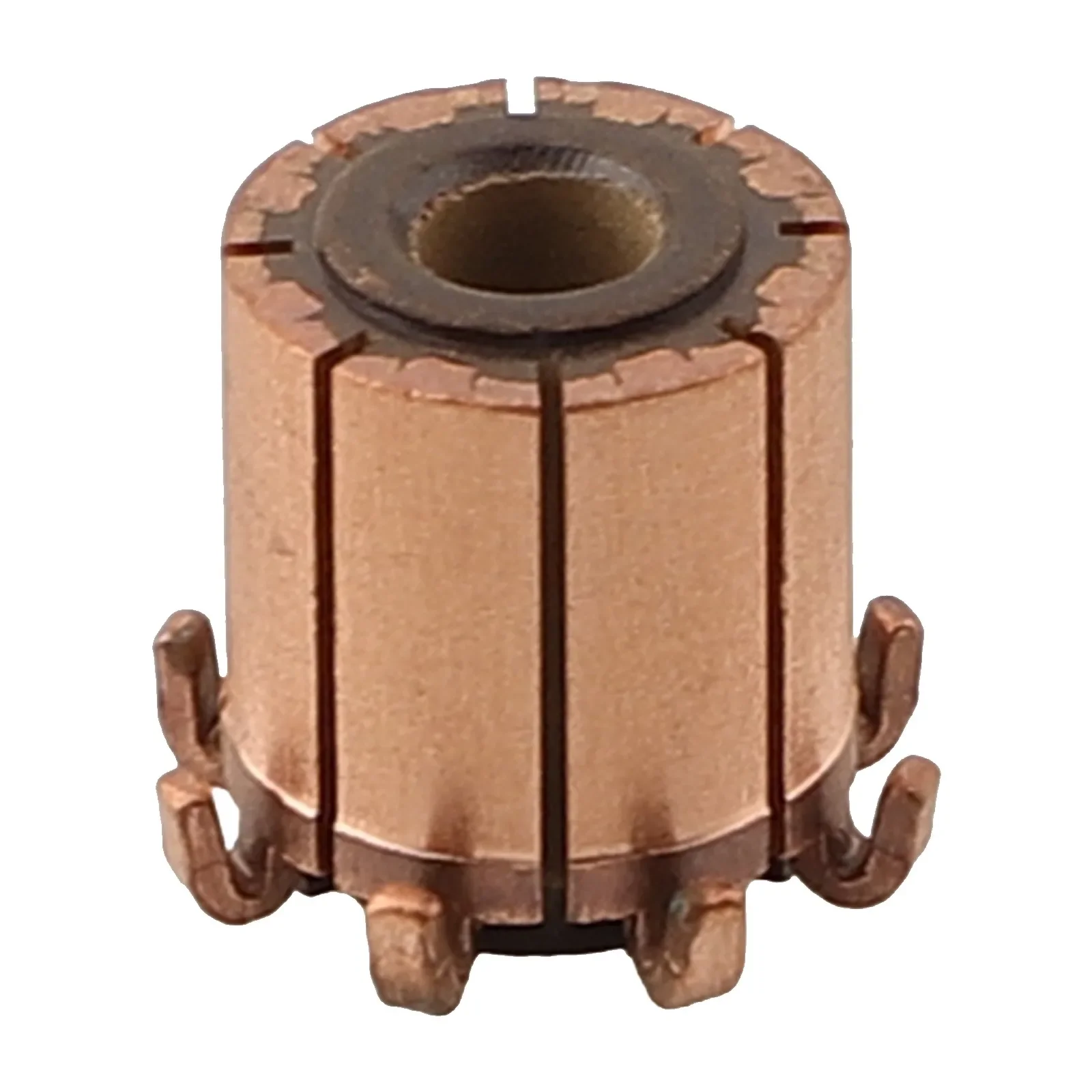 Motor Commutator 8P Teeth Copper Hook Type 1PC 10.4x 4x 11.6（12) Mm For Power Tools