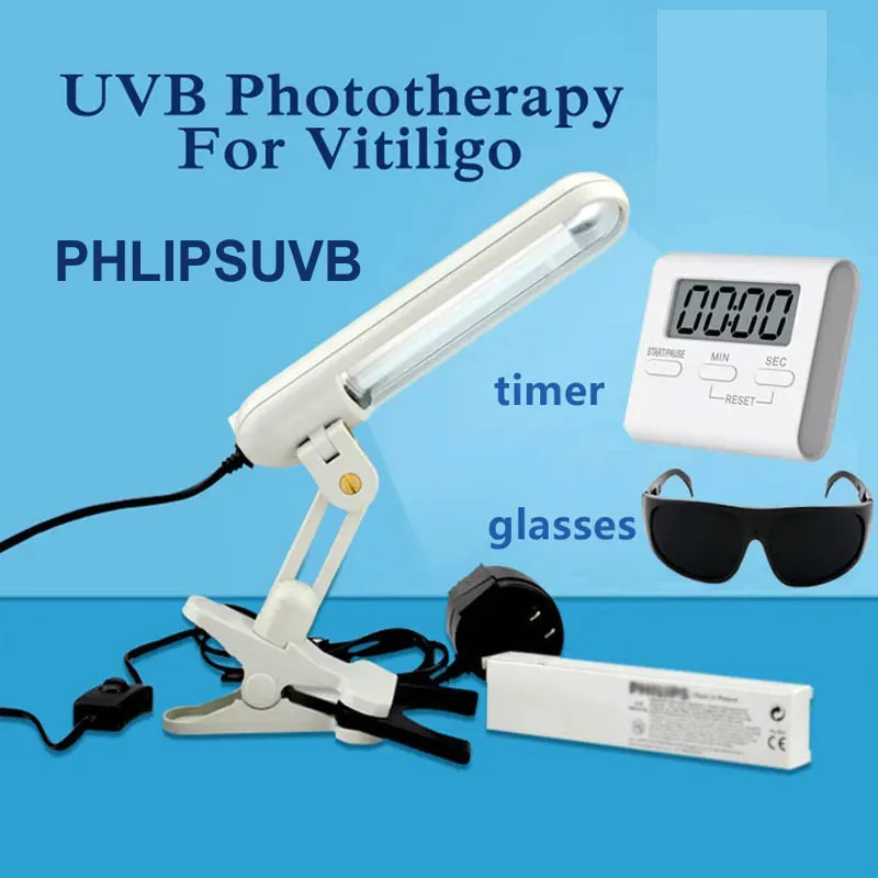 311nm Ultraviolet Phototherapy Instrument Therapy For Vitiligo UVB Light treament Vitiligo Psoriasis White Spots Skin Disease 2