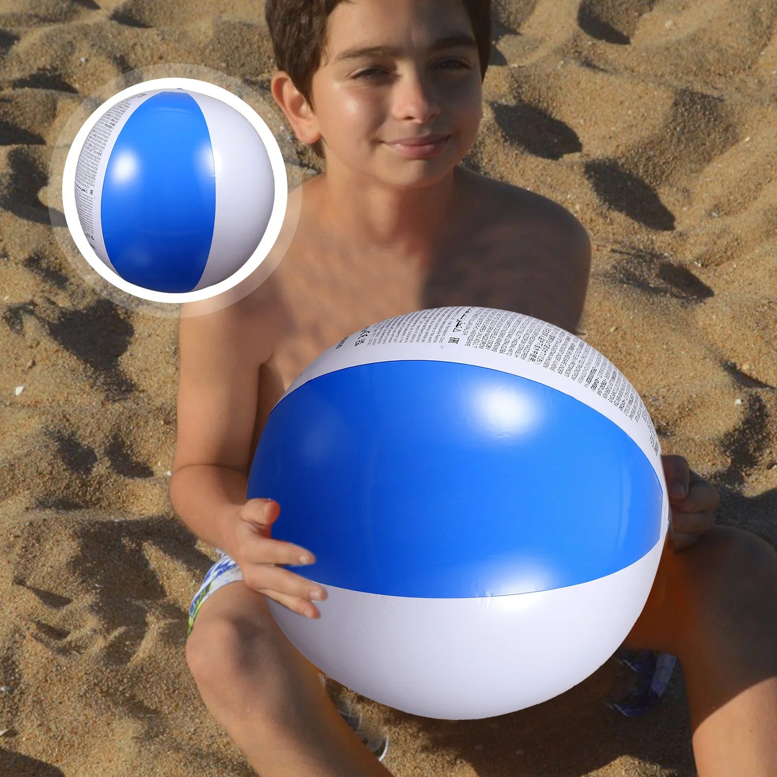 

Inflatable Water Toys Four-color Beach Ball 59020 Uninflated Diameter 51cm Indoor