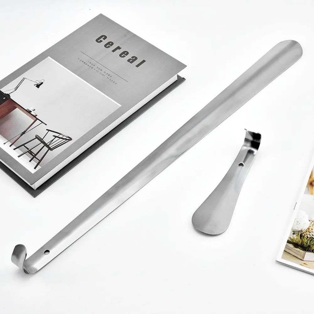 Shoe Horn 30 42 52cm Stainless Steel Shoes Remover Slip Shoe Pull Tool for Men Women