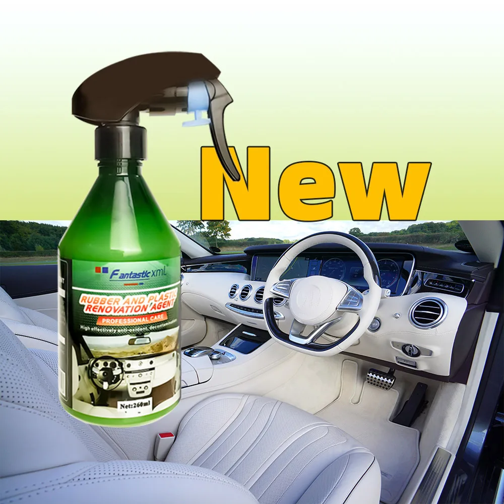 

Plastic Restore Super Shine Car Interior Cleaner Non-greasy Long Lasting Maintain Gloss Auto Detailing Quick Coating Protection