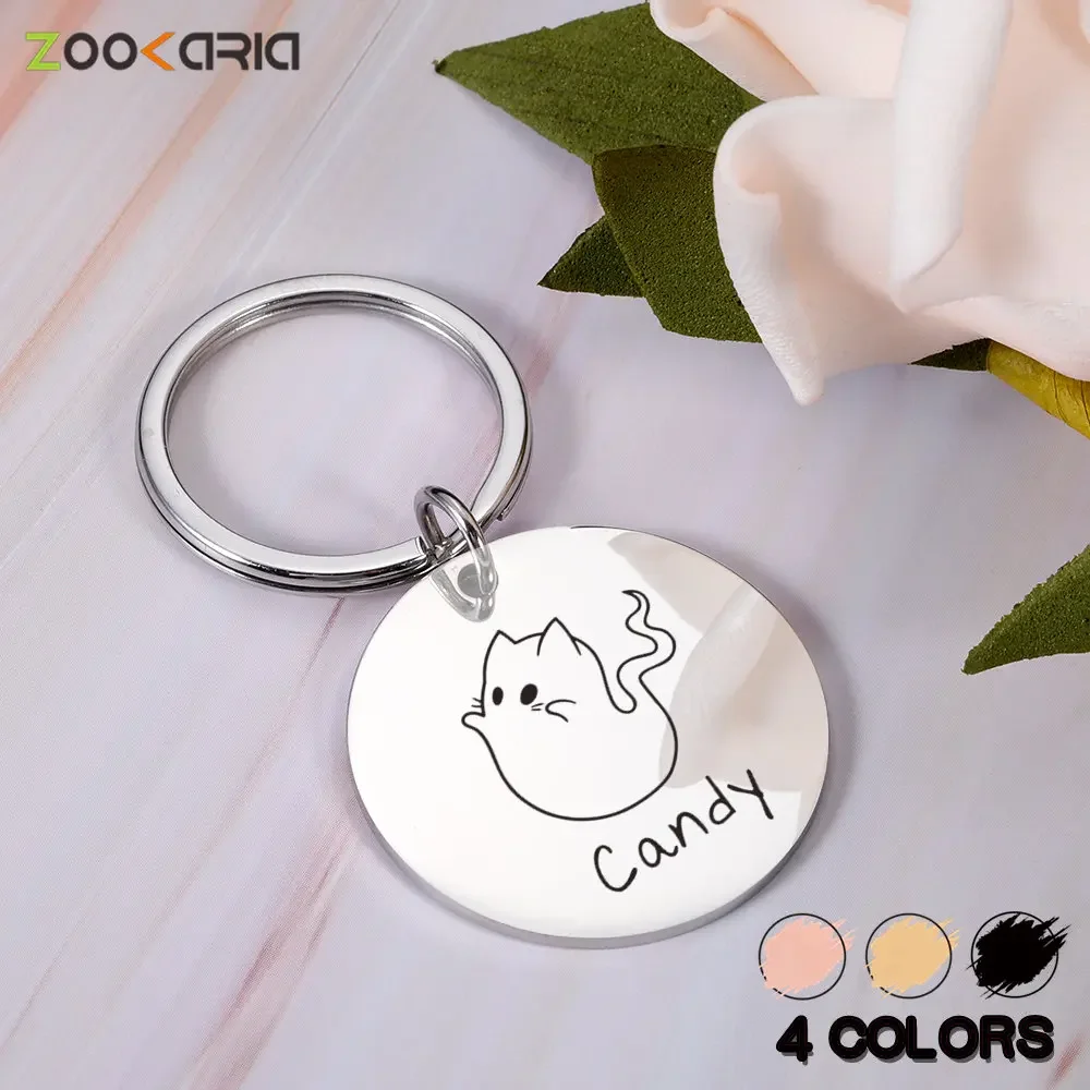 Targhetta Identificativa Personalizzata Per Animali Domestici Collari Per Etichette Identificative Per Gatti Etichette Identificative Per Animali Dome