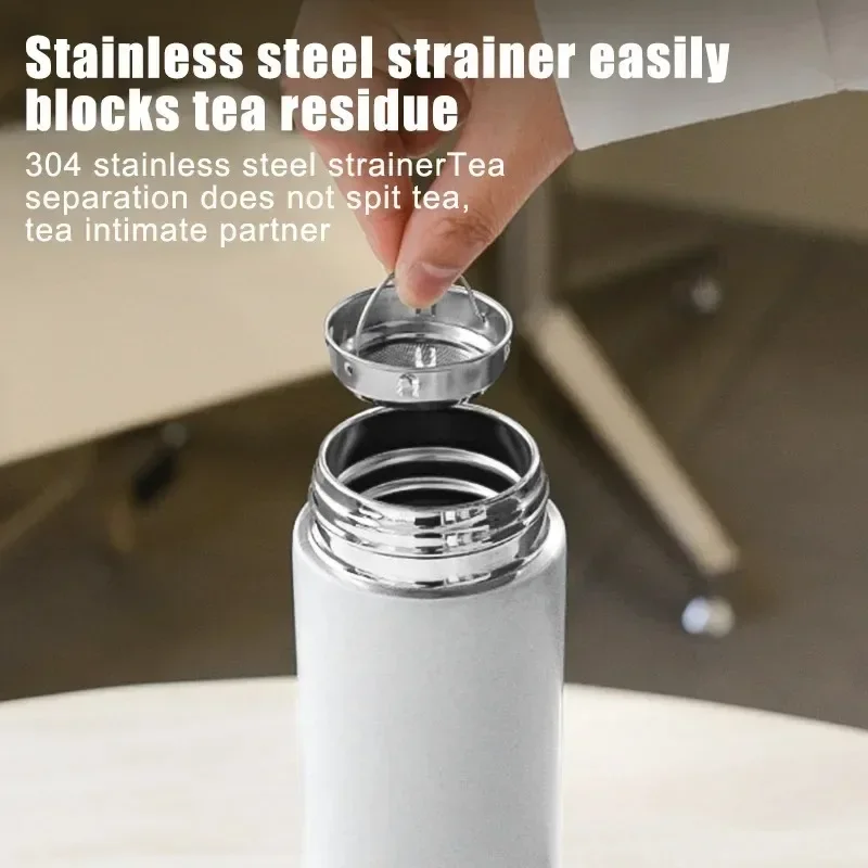 Temperature Display Thermos Cup Thermos Stainless Steel 200ml Gift Mini Pocket Cup Drinkware Kitchen Dining Bar Home Smeg Bottle