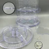 360 Degree Rotation Make Up Organizer Box Cosmetic Organizer Transparent Fashion Spin Multi-Function Detachable Acrylic 5