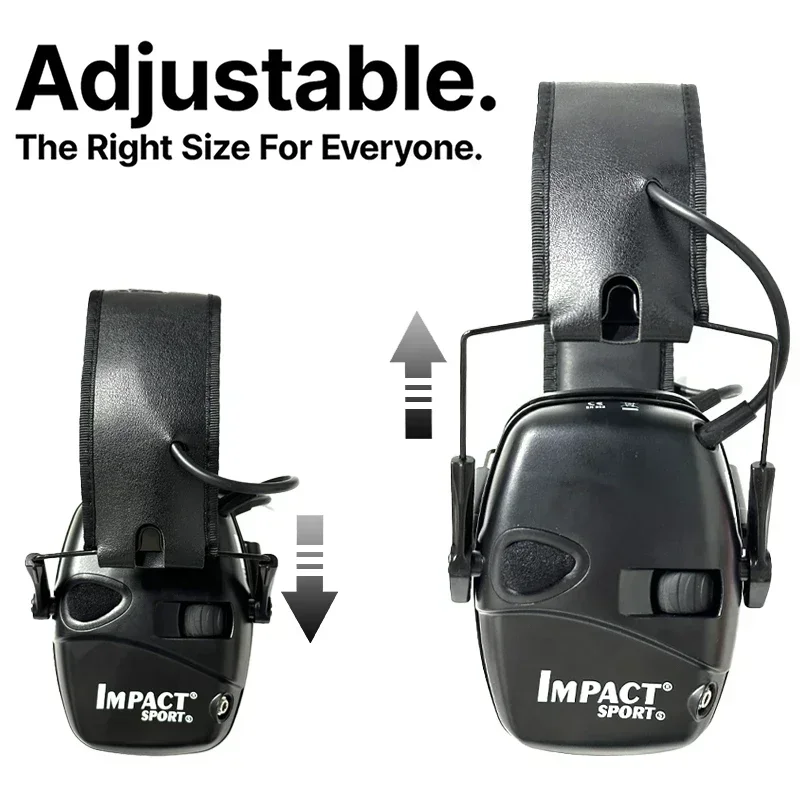 Outdoor HL R-01526 Impact Sport Electronic Shooting Earmuff Protective Headset Foldable 22dB electronic earmuffs tactical headset noise cancelling headphones
