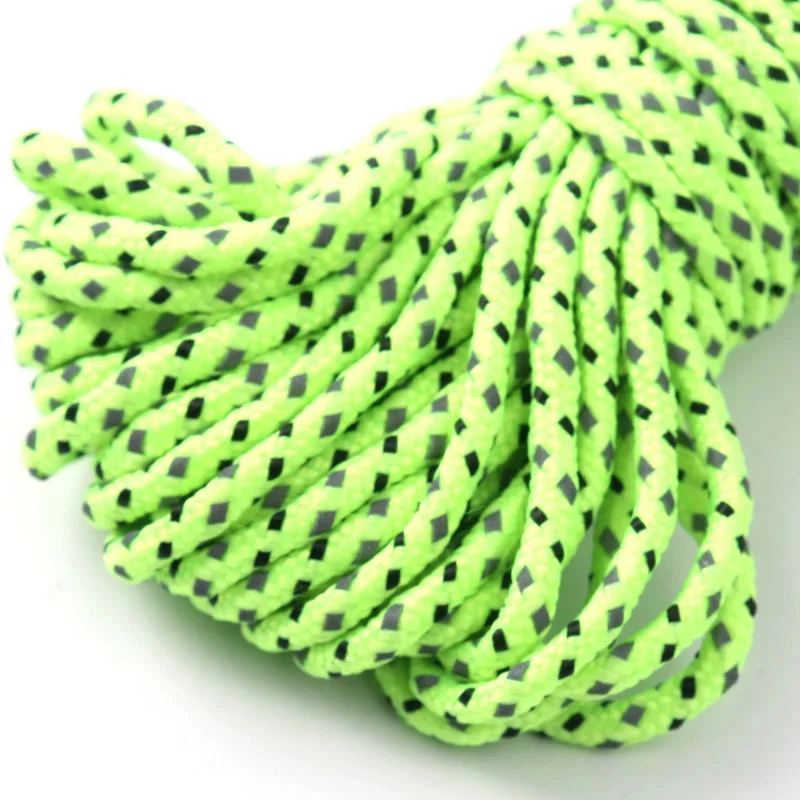 Reflective Tent Rope 5M/10M/20M/50M Camping Hiking Accessories