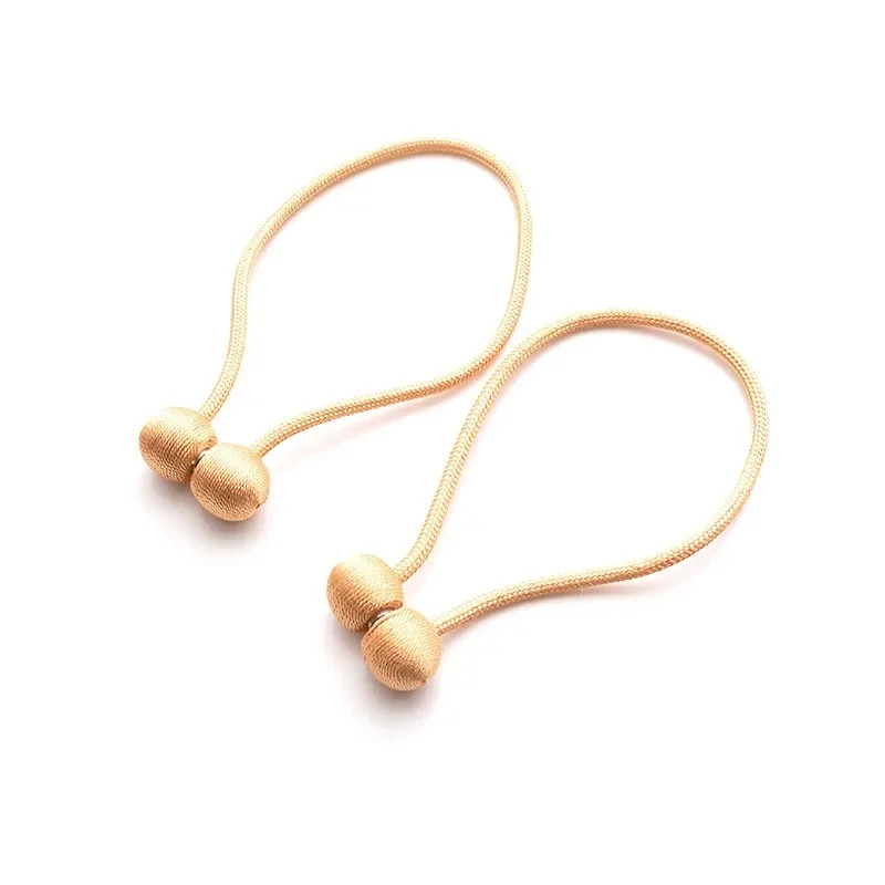 1/2Pcs Magnetic Curtain Clip Pearl Ball Curtains Holder Tieback Home Decor Hanging Ball Buckle Tie Back Room Accessories