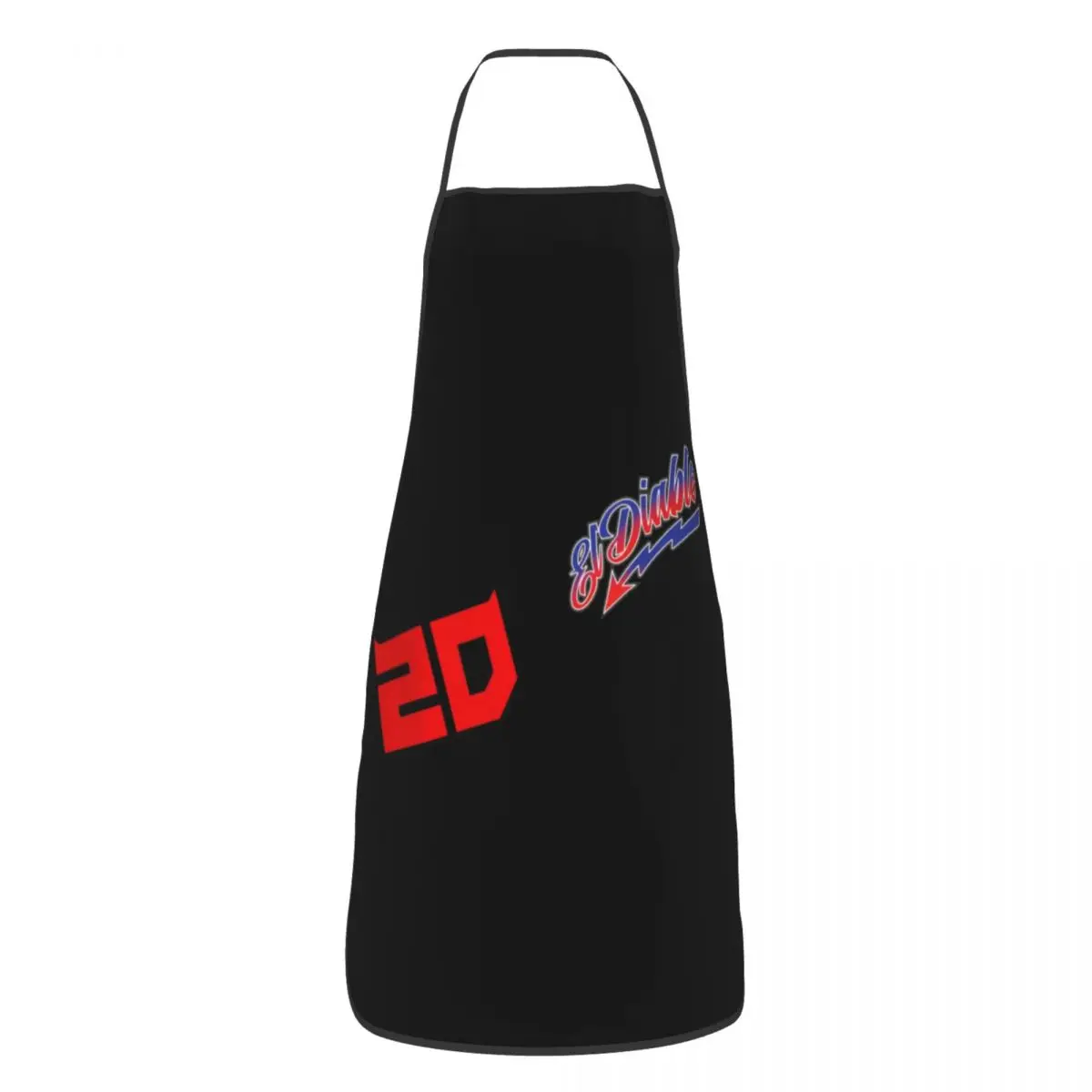 Unisex Fabio Quartararo El Diablo Numero 20 Bavaglino Grembiule Chef Tablier Cucina Per Cucina Cucina Moto Rider Sport Baking
