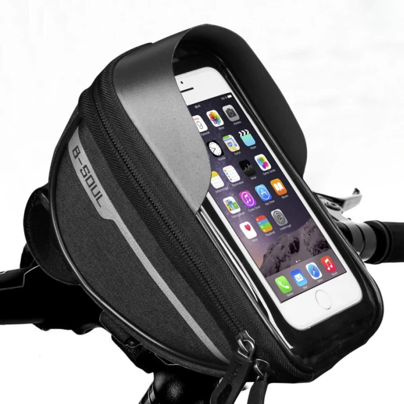 Bolsa De Bicicleta Con Marco Frontal, Tubo Superior, Impermeable, Para