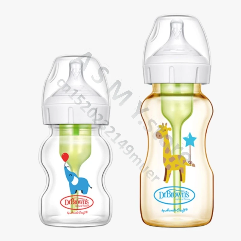 Dr. Brown's glass bottle drbrowns newborn glass bottle baby PPSU anti-flatulence