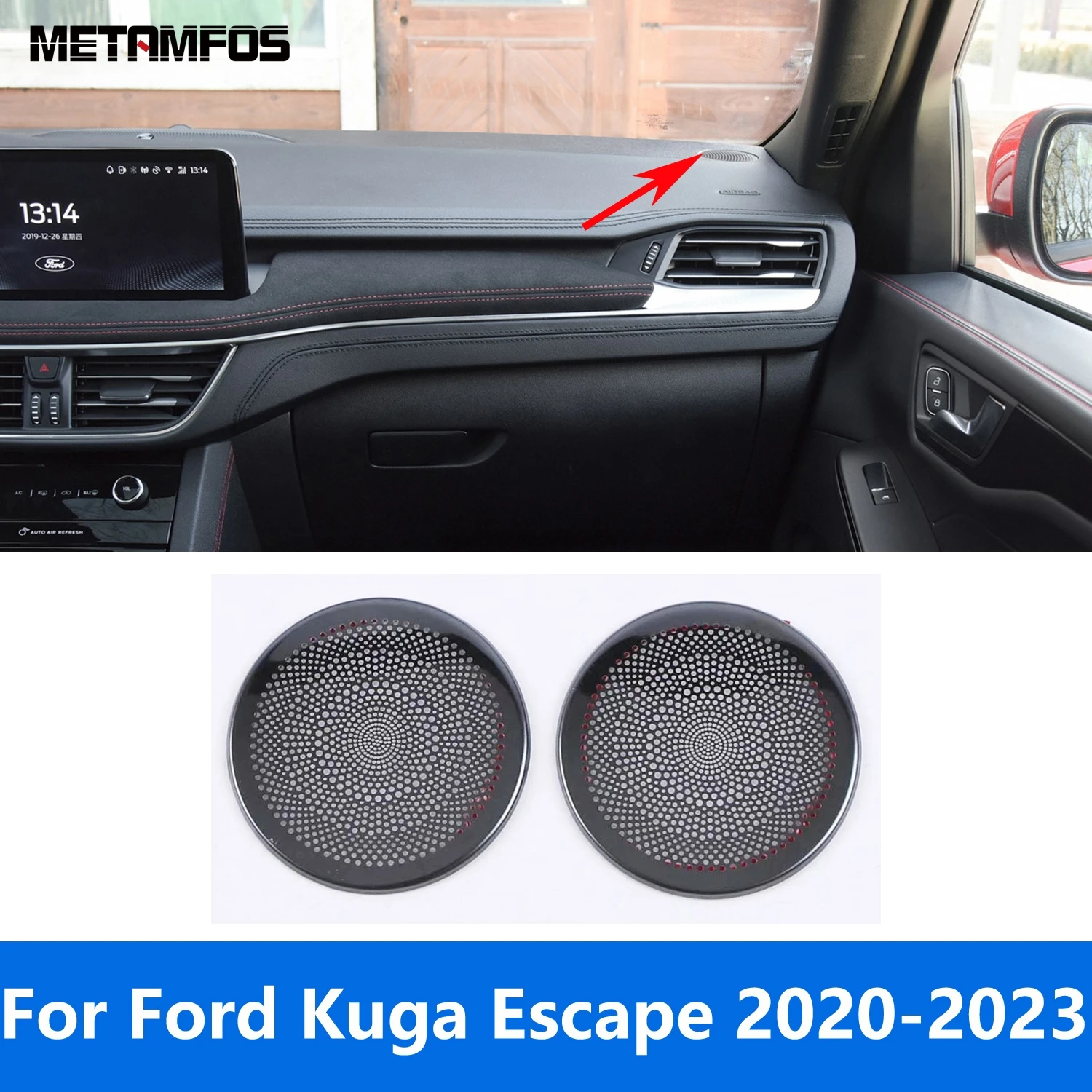 For Ford Kuga Escape 2020 2021 2022 2023 Center Console Dashboard