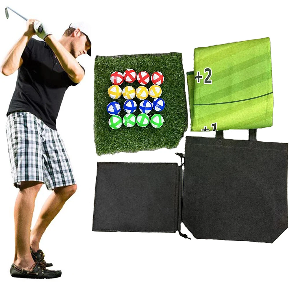 

Golf Game Practice Pads Batting Golf Training Mat Indoor Golf Swing Training Pad Hitting Mats Royale Golf Game Putting Stick