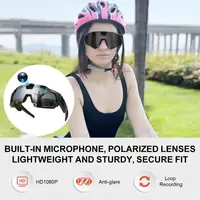NEW HD Video Glasses Action Camera  Sunglasses Smart Glasses Sports Glasses Outdoor Bicycle Motorcycle Driver Recorder Walk Cam 3